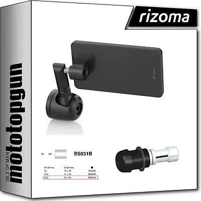 Rizoma Bs211b Mirror End Mount Left Universal Ø245(21>23) Suzuki • $212.82